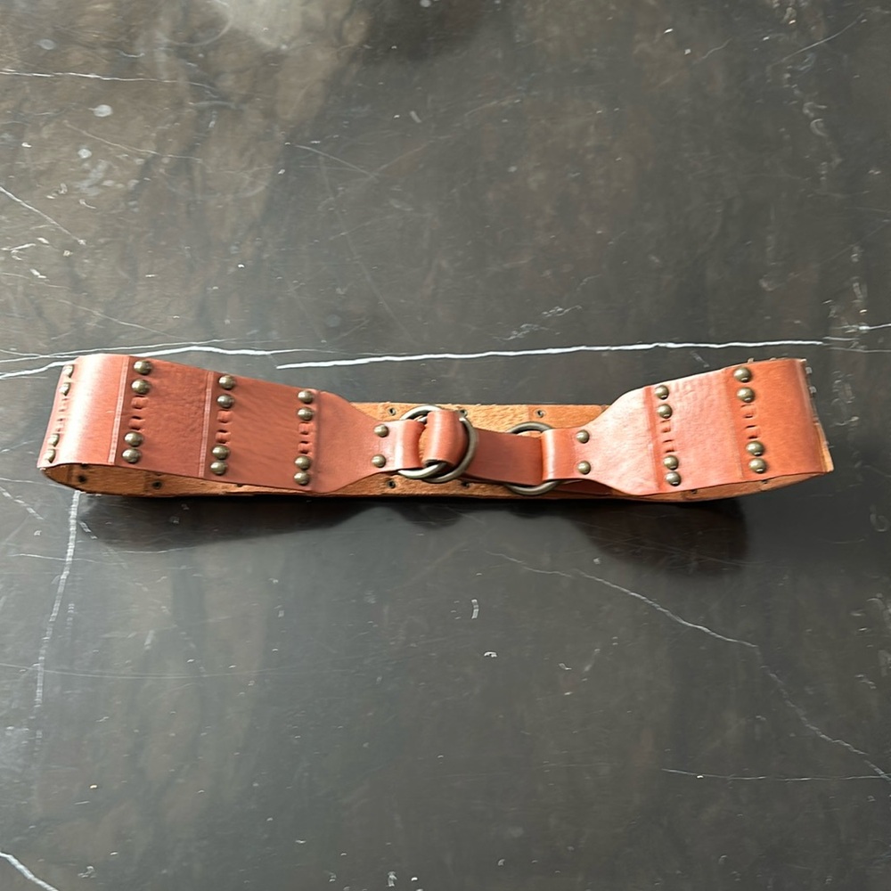 Brown Leather Belt